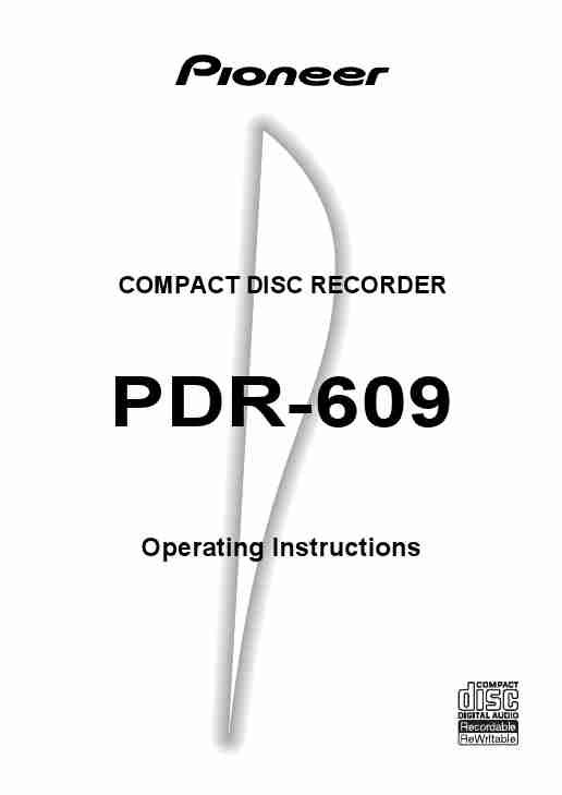 Pioneer CD Player PDR-609-page_pdf